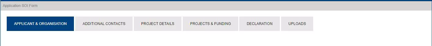 Main Funding Process