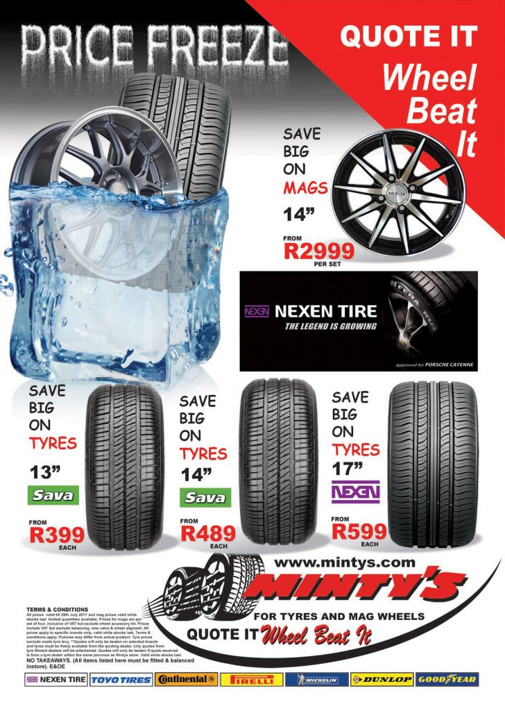 Tyre and Wheel Specials and Promotions