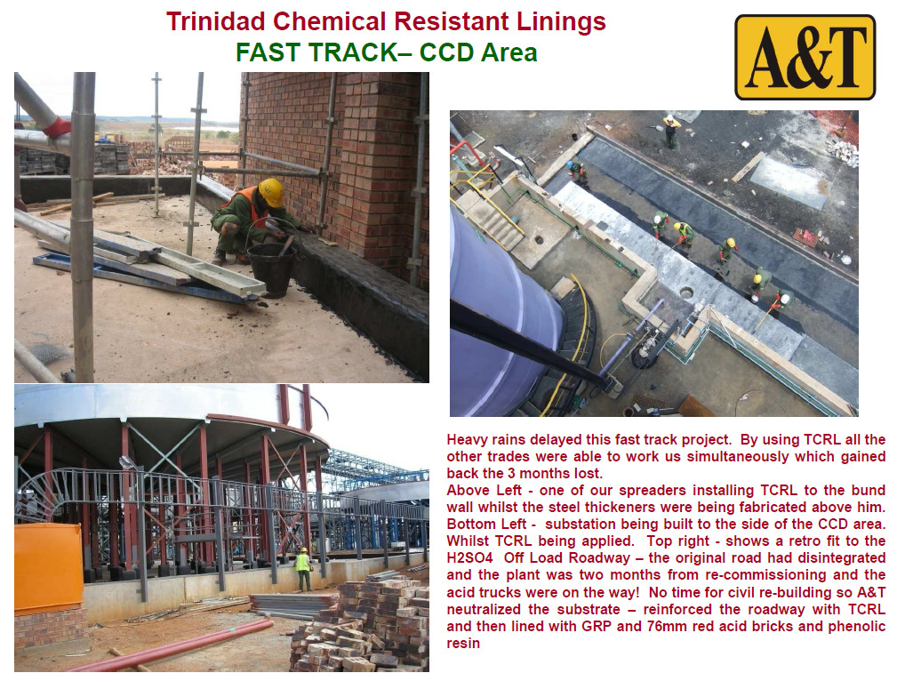 Industrial Linings, Waterproofing