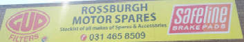 Rossburg Motor Spares